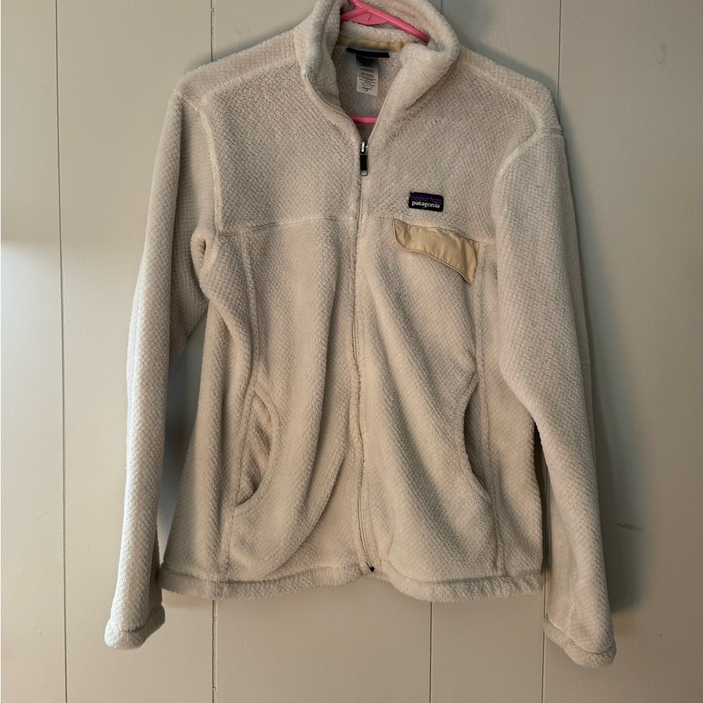 Patagonia Cream Fleece Jacket